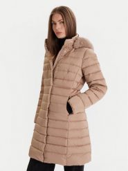 Geox Płaszcz zimowy Bettanie W5626H T3122 F5228 Beżowy Regular Fit. Brązowe płaszcze Geox, na zimę, bez wzorów, z syntetyku, bez kaptura. Za 1,349.00 zł.