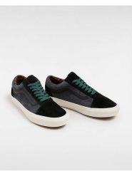 Vans Skórzane sneakersy w kolorze czarno-granatowym rozmiar: 36. Czarne trampki Vans, bez wzorów, bez zapięcia. Za 153.71 zł.