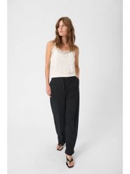 Soaked in Luxury Top w kolorze kremowym rozmiar: XXL. Brązowe topy Soaked in Luxury, xxl, bez wzorów, z koronki, bez kołnierzyka, bez ramiączek. Za 86.99 zł.