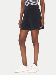 EA7 Emporio Armani Szorty materiałowe 7W000176 AF12643 UC001 Czarny Regular Fit. Czarne szorty EA7 Emporio Armani, bez wzorów, z materiału. Za 299.99 zł.