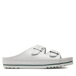 Klapki Scholl. Białe klapki Scholl, bez wzorów, bez obcasa. Za 200.99 zł.