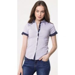 Biała Koszula Come To Light. Białe koszule Born2be, m, bez wzorów, bez kołnierzyka, bez ramiączek. Za 39.99 zł.