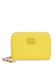 Tommy Jeans Mały Portfel Damski Tjw City-Wide Small Za AW0AW15940 Żółty. Żółte portfele Tommy Jeans, bez wzorów, z jeansu. Za 109.99 zł.