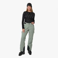 Spodnie narciarskie Kobieta Swedemount Cervinia Ski Pants II wodoodporne. Czarne spodnie narciarskie SWEDEMOUNT, m, bez wzorów, z materiału, narciarskie. Za 419.99 zł.