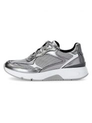 Gabor Sneakersy w kolorze srebrnym rozmiar: 40. Szare trampki Gabor, bez wzorów, bez zapięcia. Za 229.95 zł.