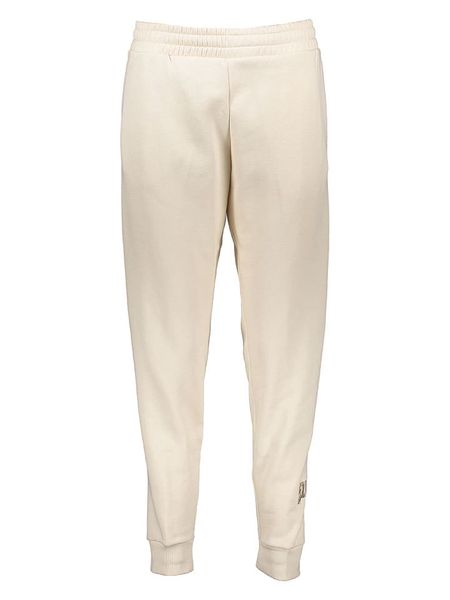 Puma Spodnie dresowe "Essentials+" w kolorze beżowym rozmiar: M. Brązowe spodnie dresowe Puma, m, bez wzorów, z dresówki. Za 108.74 zł.