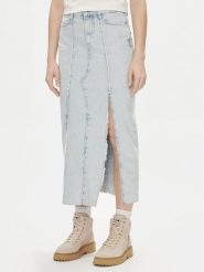 Liu Jo Spódnica jeansowa UA4266 DS049 Niebieski Regular Fit. Niebieskie spódnice Liu Jo, bez wzorów, z bawełny. Za 579.99 zł.