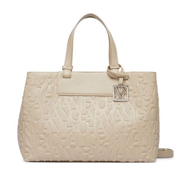 Torebka Armani Exchange. Brązowe torebki klasyczne Armani Exchange, bez wzorów, bez dodatków. Za 679.99 zł.