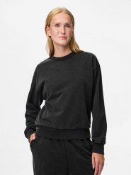 Pieces Bluza "Pcchilli" w kolorze czarnym rozmiar: S. Czarne bluzy Pieces, s, bez wzorów, bez kaptura. Za 112.95 zł.