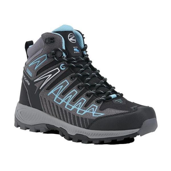 Buty trekkingowe damskie TREZETA Thunder Mid W's z membraną WP. Niebieskie trekkingi Trezeta, z gumy, trekkingowe. Za 371.00 zł.