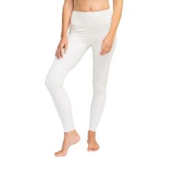 Damskie legginsy Lotuscrafts Becca. Białe legginsy LOTUSCRAFTS, l, bez wzorów, z elastanu, z podwyższonym stanem, na fitness i siłownię. Za 332.10 zł.