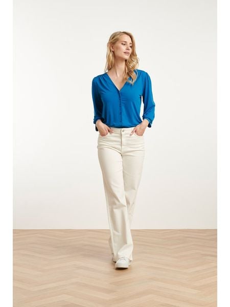 Smashed Lemon Dżinsy - Straight fit - w kolorze białym rozmiar: XL. Białe jeansy Smashed Lemon, xl, bez wzorów. Za 119.95 zł.
