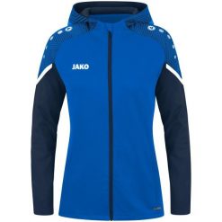 Damska bluza dresowa z kapturem Jako Performance. Niebieskie bluzy JAKO, s, bez wzorów, z dresówki, z kapturem. Za 273.65 zł.