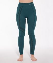 Spodnie damskie z wełną merino Brubeck THERMO WOOL by Pustelnik. Czerwone spodnie narciarskie Brubeck, s, bez wzorów, z dzianiny, narciarskie. Za 183.49 zł.