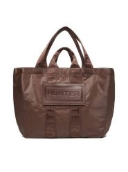 Hunter Torebka C-HTR-K-014-06 Brązowy. Brązowe shopper Hunter, bez wzorów, z syntetyku, bez dodatków. Za 219.99 zł.