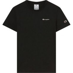 T-shirt Damski. Czarne t-shirty Champion, bez wzorów, bez kołnierzyka, bez ramiączek. Za 131.99 zł.