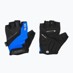 Rękawiczki rowerowe ATTABO Kinu Pro. Niebieskie rękawiczki ATTABO, bez wzorów, sportowe. Za 53.99 zł.