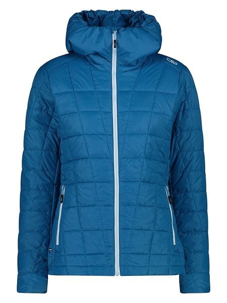 Cmp Kurtka pikowana w kolorze niebieskim rozmiar: 34. Niebieskie kurtki sportowe CMP, s, bez wzorów, z materiału, bez kaptura, outdoorowe, primaloft. Za 152.26 zł.