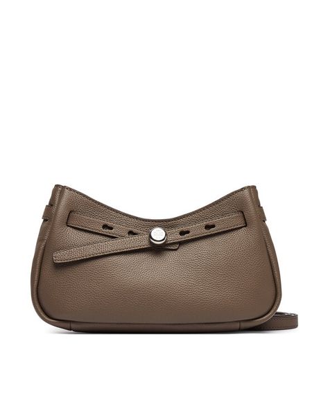 Tory Burch Torebka 179955 Beżowy. Brązowe listonoszki Tory Burch, bez wzorów, ze skóry, bez dodatków. Za 1,279.00 zł.