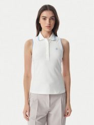 Tommy Hilfiger Polo 1985 WW0WW49561 Biały Slim Fit. Białe koszulki polo TOMMY HILFIGER, s, bez wzorów, z bawełny, bez kołnierzyka, bez ramiączek. Za 369.99 zł.