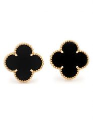 Miu Silver Pozłacane kolczyki-wkrętki rozmiar: onesize. Czarne kolczyki Miu Silver, z perłą, pozłacane. Za 69.99 zł.