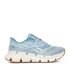 Buty do biegania Reebok. Niebieskie obuwie sportowe Reebok, bez zapięcia, do biegania. Za 489.99 zł.