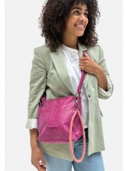 Fritzi aus Preußen Skórzana torebka w kolorze różowym - 22,5 x 20,5 x 5,5 cm rozmiar: onesize. Różowe torby na ramię Fritzi aus Preußen, bez wzorów, z materiału, na ramię, bez dodatków. Za 118.01 zł.