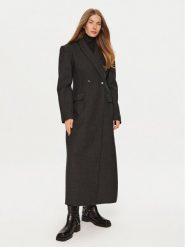 Herskind Płaszcz wełniany Ultra De Lux 5379174 Szary Regular Fit. Szare płaszcze Herskind, na zimę, bez wzorów, z wełny, bez kaptura. Za 3,849.00 zł.