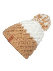 Protest Czapka "Hiker 21" w kolorze biało-beżowym rozmiar: 55 cm. Brązowe czapki Protest, bez wzorów, ze splotem. Za 57.33 zł.