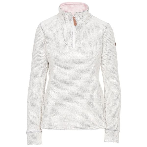 Bluza Damska Ronette. Białe bluzy Trespass, m, z aplikacjami, z bawełny, bez kaptura. Za 403.99 zł.