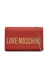 LOVE MOSCHINO Torebka JC4103PP0PKD0459 Czerwony. Czerwone torebki klasyczne Love Moschino, bez wzorów, ze skóry, bez dodatków. Za 699.99 zł.