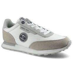 Białe Sneakersy Big Star Damskie Skórzane Półbuty. Szare obuwie sportowe Big Star, na wiosnę, z jeansu, bez zapięcia. Za 169.00 zł.