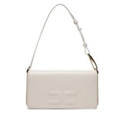 Torebka Elisabetta Franchi. Białe torebki klasyczne Elisabetta Franchi, bez wzorów, bez dodatków. Za 2,649.00 zł.