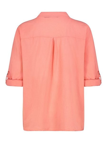 Sublevel Bluzka w kolorze łososiowym rozmiar: M/L. Pomarańczowe bluzki Sublevel, l, bez wzorów, z bawełny, bez kołnierzyka, bez ramiączek. Za 95.46 zł.