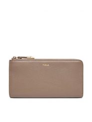 Furla Duży Portfel Damski Goccia L Zip Around WP00471 BX3036 KH 2572S Beżowy. Brązowe portfele Furla, bez wzorów, ze skóry. Za 609.99 zł.