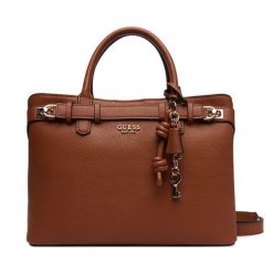 Torebka Guess. Brązowe torebki klasyczne Guess, z aplikacjami, bez dodatków. Za 719.99 zł.