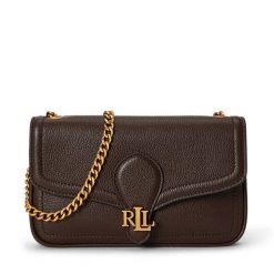 Torebka LAUREN RALPH LAUREN. Brązowe torebki klasyczne Lauren Ralph Lauren, bez wzorów, bez dodatków. Za 1,199.00 zł.