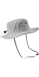Kapelusz przeciwsłoneczny Sailing Sun Hat, jasnoszary. Szare kapelusze GILL, bez wzorów, z materiału. Za 275.55 zł.