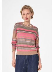 Rodier Sweter w kolorze jasnoróżowo-beżowym rozmiar: XL. Brązowe swetry Rodier, xl, bez wzorów, bez ramiączek. Za 169.67 zł.