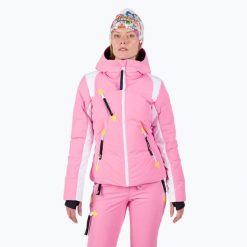Kurtka narciarska damska Rossignol Pilot Down Jkt. Czerwone kurtki narciarskie Rossignol, l, bez wzorów, z elastanu, bez kaptura, narciarskie. Za 3,949.00 zł.
