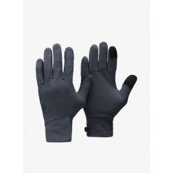 Rękawiczki wełniane Black Diamond Midweight Wool Liners. Szare rękawiczki Black Diamond, bez wzorów, z wełny, sportowe. Za 131.99 zł.