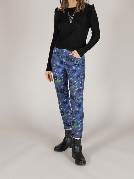 Captain Tortue Dżinsy - Slim fit - w kolorze niebieskim rozmiar: S. Niebieskie jeansy Captain Tortue, s, bez wzorów, z podwyższonym stanem. Za 85.38 zł.