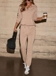 LA Angels Spodnie dresowe w kolorze beżowym rozmiar: M. Brązowe spodnie dresowe LA Angels, m, bez wzorów, z dresówki. Za 165.99 zł.