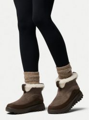 Columbia Śniegowce Snowtrot Ease™ 2165891 Brązowy. Brązowe trapery i śniegowce Columbia, ze skóry. Za 479.99 zł.