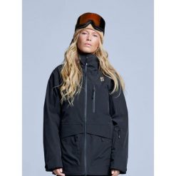 Kurtka narciarska - Damska - Hardshell - Freeride 3L - Czarna. Czarne kurtki narciarskie POEDERBAAS, l, bez wzorów, z hardshellu, bez kaptura, narciarskie. Za 1,566.52 zł.