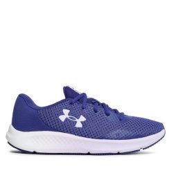 Buty do biegania Under Armour. Niebieskie obuwie sportowe Under Armour, bez zapięcia, do biegania. Za 199.99 zł.