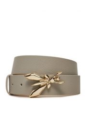 Patrizia Pepe Pasek Damski CW0471/L001-S683 Szary. Szare paski Patrizia Pepe, bez wzorów, ze skóry. Za 449.99 zł.
