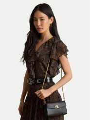 LAUREN RALPH LAUREN Torebka 432P11743002 Czarny. Czarne listonoszki Lauren Ralph Lauren, bez wzorów, ze skóry, bez dodatków. Za 1,199.00 zł.