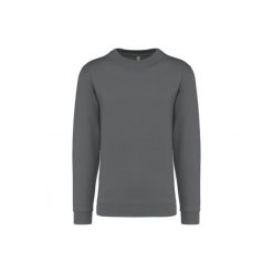 Bluza z okrągłym dekoltem Kariban. Szare bluzy KARIBAN, m, bez wzorów, z bawełny, bez kaptura. Za 128.50 zł.