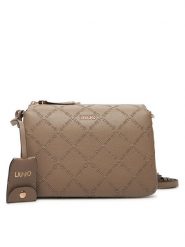 Liu Jo Torebka Ecs S Crossbody AF5072 E0538 Beżowy. Brązowe listonoszki Liu Jo, bez wzorów, ze skóry, bez dodatków. Za 489.99 zł.